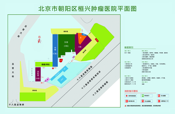 黄篇大鸡巴北京市朝阳区桓兴肿瘤医院平面图